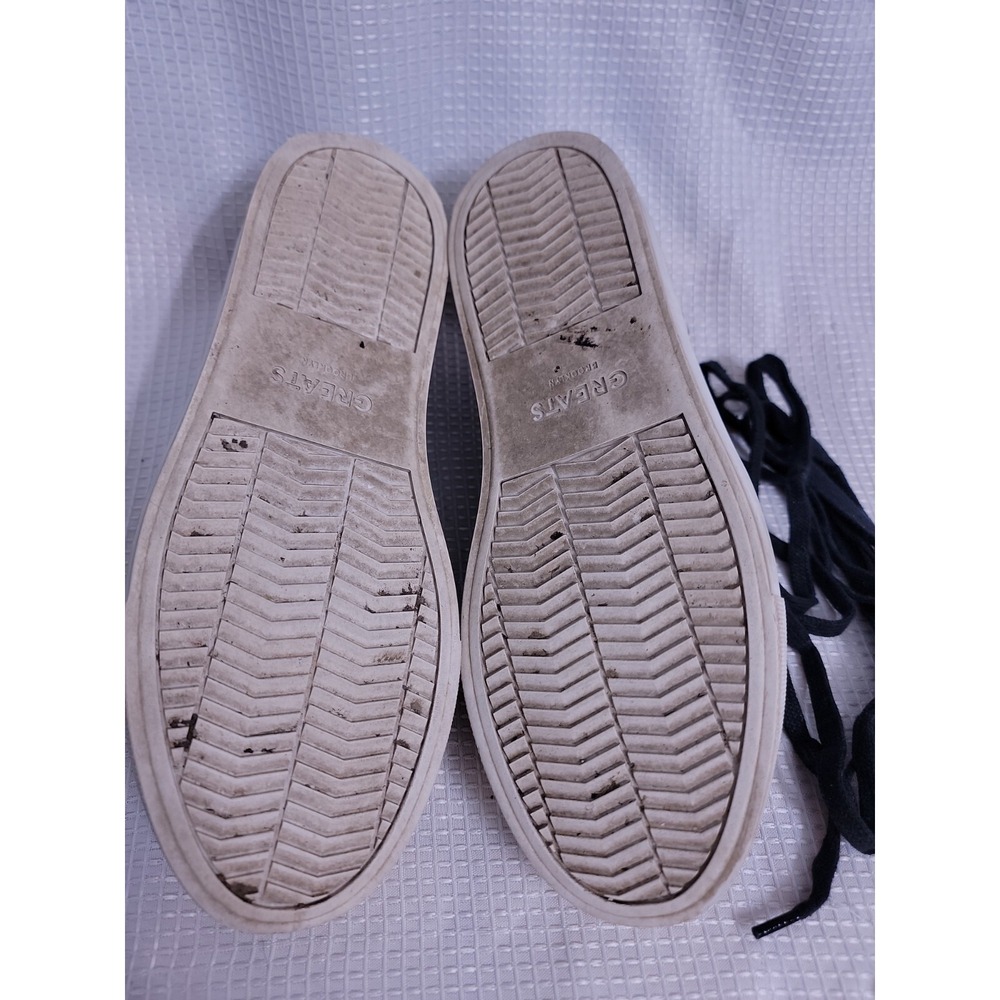 GREATS Black Low Profile Sneaker Shoes‎ Made in Italy Women's US8/38 - Picture 11 of 12
